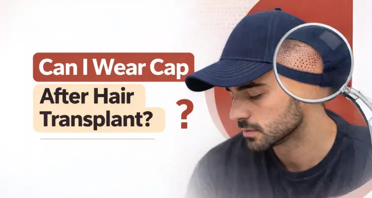 Can I Wear Cap After Hair Transplant