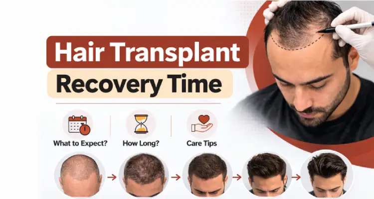 Hair transplant recovery time